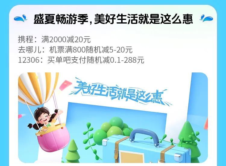 交行信用卡境外消费达标有机会享3%或8%刷卡金！海量福利燃爆暑期！插图1