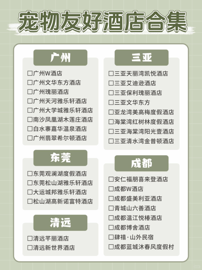 宠物友好酒店指南：与毛孩子共度美好旅行时光插图