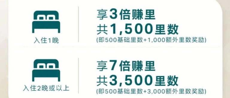 香格里拉酒店与国泰航空里程加速活动：最高7倍里程奖励攻略